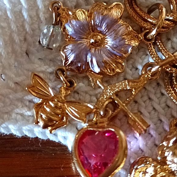 VALENTINE'S GIFT! 😍"KIRKS FOLLY" VTG "MIDSUMMER NIGHT" BRACELET! EXC. COND.! - Picture 10 of 16